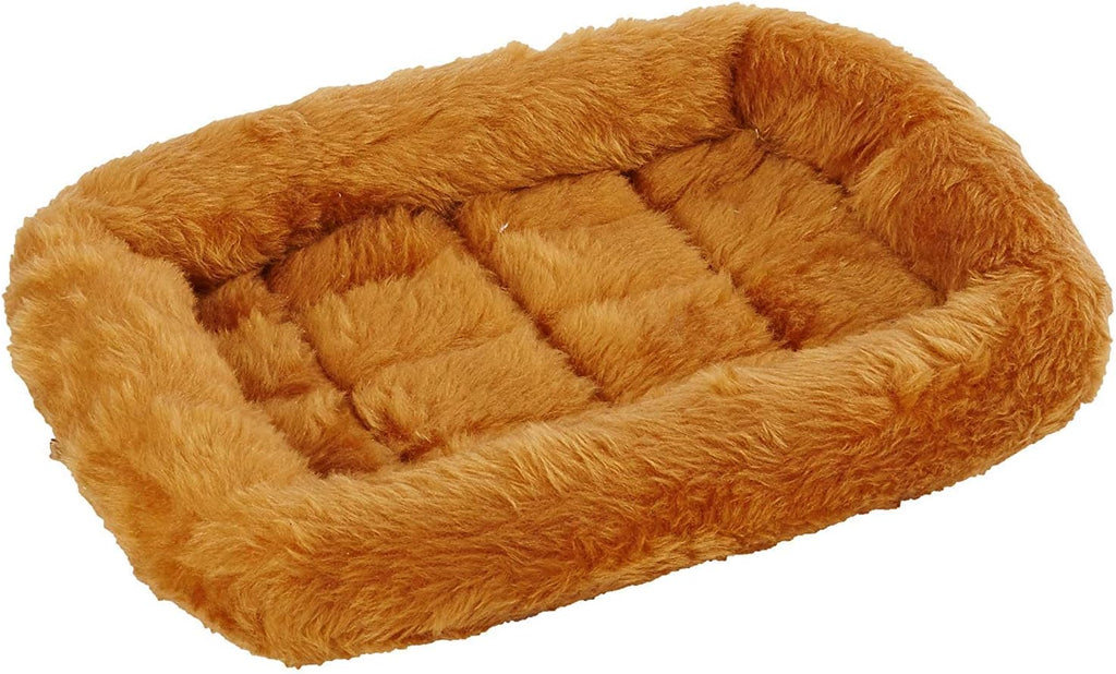 Plush Pet Crate Bed Mat, Soft Dog and Cat Kennel Cushion for 18 Inch Crates