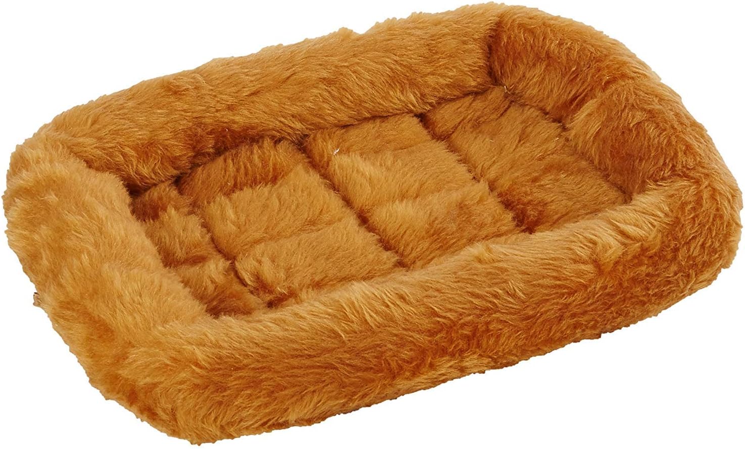 Plush Pet Crate Bed Mat, Soft Dog and Cat Kennel Cushion for 18 Inch Crates