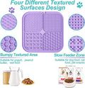 Silicone Pet Lick Mat for Dogs and Cats, Slow Feeding Treat Mat with Suction Cups